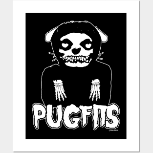 Pugfits Posters and Art